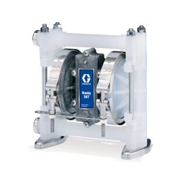 Graco Graco Husky 307 Diaphragm Pump D31211c/w Stainless Cradle For Easy Handling 