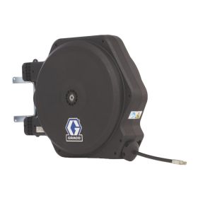 Graco LD Series, Air/Water/Antifreeze/WWS, 13mm (1/2") Inlet, 10mm X 11m (3/8" X 35') Hose, BSPP, Fixed Ceiling/Wall Mount, Inlet Kit, White - 24Y204
